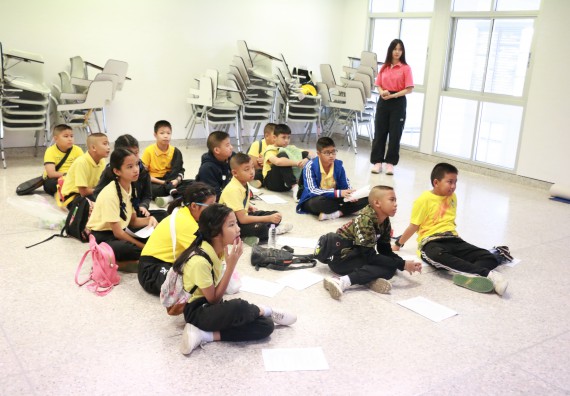 ภาพกิจกรรม คณะวิทยาศาสตร์และเทคโนโลยี จัดค่ายวิทยาศาสตร์โรงเรียนสาธิตฯ