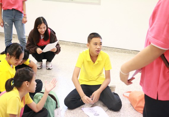 ภาพกิจกรรม คณะวิทยาศาสตร์และเทคโนโลยี จัดค่ายวิทยาศาสตร์โรงเรียนสาธิตฯ