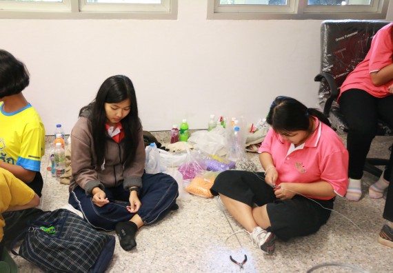 ภาพกิจกรรม คณะวิทยาศาสตร์และเทคโนโลยี จัดค่ายวิทยาศาสตร์โรงเรียนสาธิตฯ