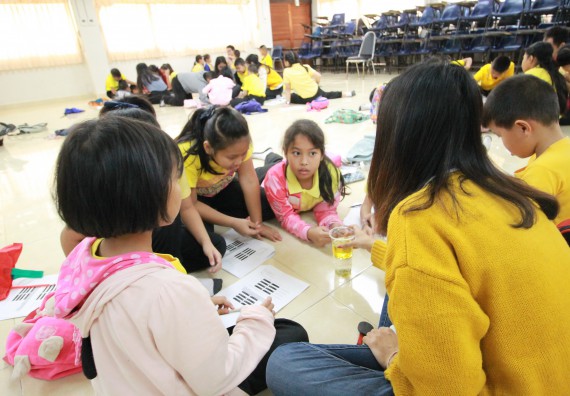 ภาพกิจกรรม คณะวิทยาศาสตร์และเทคโนโลยี จัดค่ายวิทยาศาสตร์โรงเรียนสาธิตฯ