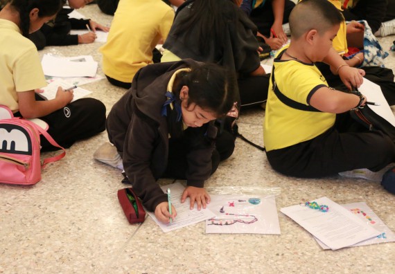 ภาพกิจกรรม คณะวิทยาศาสตร์และเทคโนโลยี จัดค่ายวิทยาศาสตร์โรงเรียนสาธิตฯ