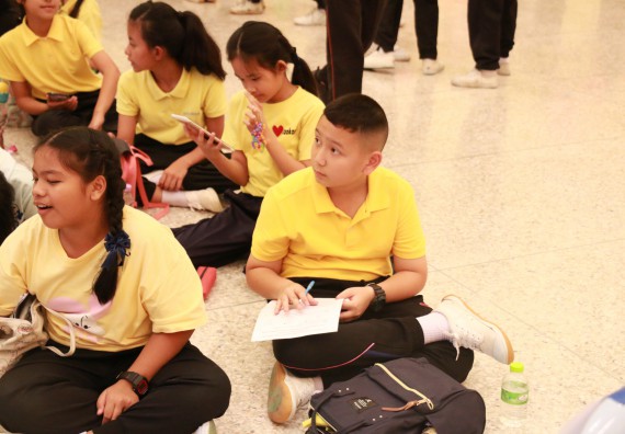 ภาพกิจกรรม คณะวิทยาศาสตร์และเทคโนโลยี จัดค่ายวิทยาศาสตร์โรงเรียนสาธิตฯ