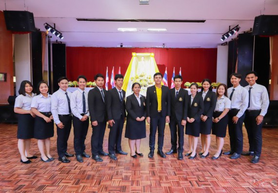 ภาพกิจกรรม คณะวิทยาศาสตร์และเทคโนโลยี เข้าร่วม งานวันพ่อแห่งชาติ และวันคล้ายวันพระบรมราชสมภพพระบาทสมเด็จพระบรมชนกาธิเบศร มหาภูมิพลอดุลยเดชมหาราช บรมนาถบพิตร ประจำปี 2562