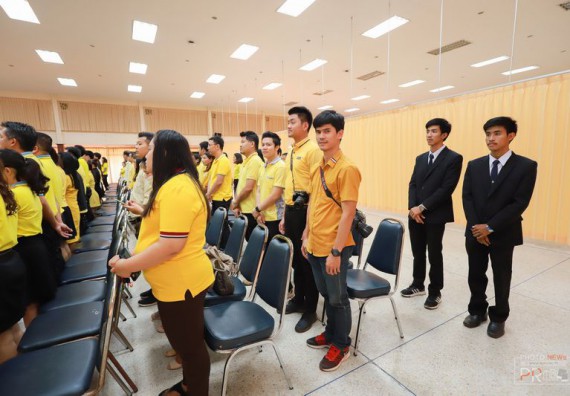 ภาพกิจกรรม คณะวิทยาศาสตร์และเทคโนโลยี เข้าร่วม งานวันพ่อแห่งชาติ และวันคล้ายวันพระบรมราชสมภพพระบาทสมเด็จพระบรมชนกาธิเบศร มหาภูมิพลอดุลยเดชมหาราช บรมนาถบพิตร ประจำปี 2562