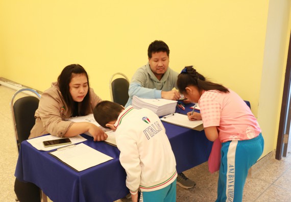 ภาพกิจกรรม คณะวิทยาศาสตร์และเทคโนโลยี จัดโครงการฝึกทักษะการเรียนรู้ค่ายวิทยาศาสตร์ Science 2019