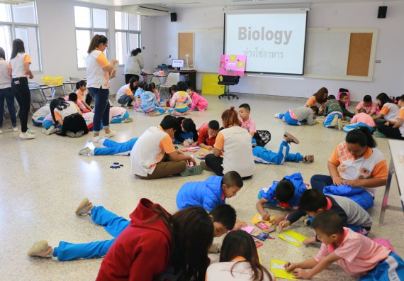 ภาพกิจกรรม คณะวิทยาศาสตร์และเทคโนโลยี จัดโครงการฝึกทักษะการเรียนรู้ค่ายวิทยาศาสตร์ Science 2019