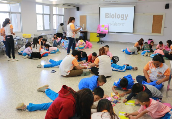 ภาพกิจกรรม คณะวิทยาศาสตร์และเทคโนโลยี จัดโครงการฝึกทักษะการเรียนรู้ค่ายวิทยาศาสตร์ Science 2019