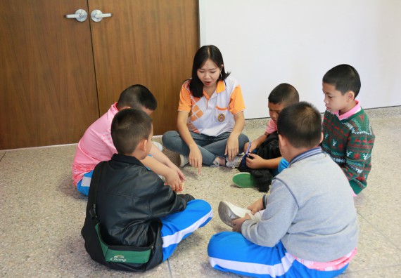 ภาพกิจกรรม คณะวิทยาศาสตร์และเทคโนโลยี จัดโครงการฝึกทักษะการเรียนรู้ค่ายวิทยาศาสตร์ Science 2019