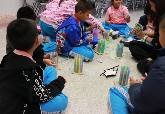 ภาพกิจกรรม คณะวิทยาศาสตร์และเทคโนโลยี จัดโครงการฝึกทักษะการเรียนรู้ค่ายวิทยาศาสตร์ Science 2019