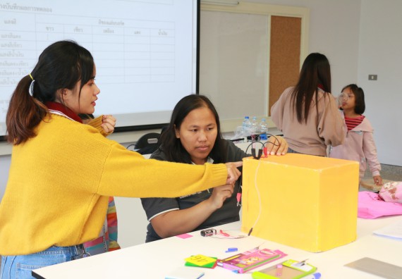 ภาพกิจกรรม คณะวิทยาศาสตร์และเทคโนโลยี จัดโครงการฝึกทักษะการเรียนรู้ค่ายวิทยาศาสตร์ Science 2019