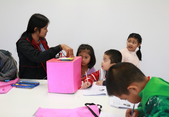 ภาพกิจกรรม คณะวิทยาศาสตร์และเทคโนโลยี จัดโครงการฝึกทักษะการเรียนรู้ค่ายวิทยาศาสตร์ Science 2019