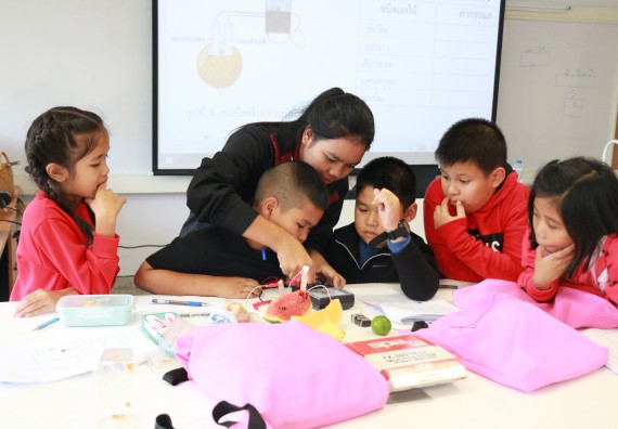 ภาพกิจกรรม คณะวิทยาศาสตร์และเทคโนโลยี จัดโครงการฝึกทักษะการเรียนรู้ค่ายวิทยาศาสตร์ Science 2019