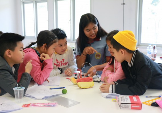 ภาพกิจกรรม คณะวิทยาศาสตร์และเทคโนโลยี จัดโครงการฝึกทักษะการเรียนรู้ค่ายวิทยาศาสตร์ Science 2019