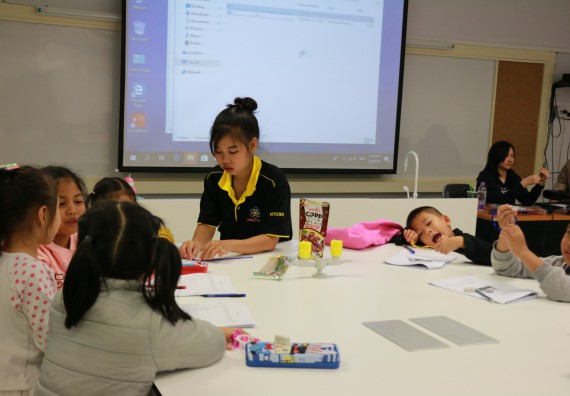 ภาพกิจกรรม คณะวิทยาศาสตร์และเทคโนโลยี จัดโครงการฝึกทักษะการเรียนรู้ค่ายวิทยาศาสตร์ Science 2019