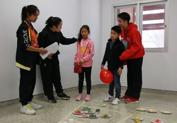 ภาพกิจกรรม คณะวิทยาศาสตร์และเทคโนโลยี จัดโครงการฝึกทักษะการเรียนรู้ค่ายวิทยาศาสตร์ Science 2019