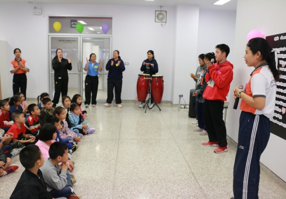 ภาพกิจกรรม คณะวิทยาศาสตร์และเทคโนโลยี จัดโครงการฝึกทักษะการเรียนรู้ค่ายวิทยาศาสตร์ Science 2019