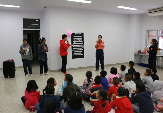 ภาพกิจกรรม คณะวิทยาศาสตร์และเทคโนโลยี จัดโครงการฝึกทักษะการเรียนรู้ค่ายวิทยาศาสตร์ Science 2019