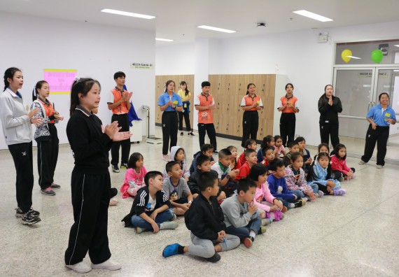 ภาพกิจกรรม คณะวิทยาศาสตร์และเทคโนโลยี จัดโครงการฝึกทักษะการเรียนรู้ค่ายวิทยาศาสตร์ Science 2019