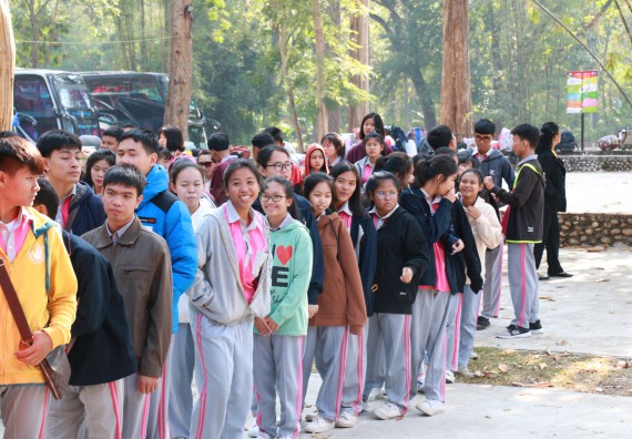 ภาพกิจกรรม คณะวิทยาศาสตร์และเทคโนโลยี จัดโครงการ ECY-CAMP (Environmental Conservation Youth Camp)“ค่ายพัฒนาศักยภาพการเรียนรู้ของนักเรียนด้านวิทยาศาสตร์และสิ่งแวดล้อม