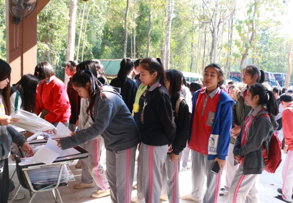 ภาพกิจกรรม คณะวิทยาศาสตร์และเทคโนโลยี จัดโครงการ ECY-CAMP (Environmental Conservation Youth Camp)“ค่ายพัฒนาศักยภาพการเรียนรู้ของนักเรียนด้านวิทยาศาสตร์และสิ่งแวดล้อม