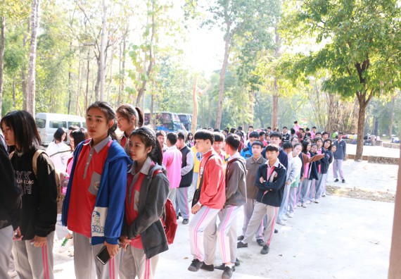 ภาพกิจกรรม คณะวิทยาศาสตร์และเทคโนโลยี จัดโครงการ ECY-CAMP (Environmental Conservation Youth Camp)“ค่ายพัฒนาศักยภาพการเรียนรู้ของนักเรียนด้านวิทยาศาสตร์และสิ่งแวดล้อม