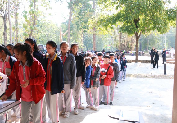 ภาพกิจกรรม คณะวิทยาศาสตร์และเทคโนโลยี จัดโครงการ ECY-CAMP (Environmental Conservation Youth Camp)“ค่ายพัฒนาศักยภาพการเรียนรู้ของนักเรียนด้านวิทยาศาสตร์และสิ่งแวดล้อม