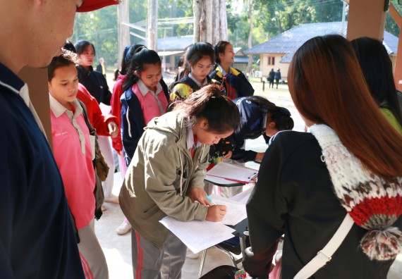 ภาพกิจกรรม คณะวิทยาศาสตร์และเทคโนโลยี จัดโครงการ ECY-CAMP (Environmental Conservation Youth Camp)“ค่ายพัฒนาศักยภาพการเรียนรู้ของนักเรียนด้านวิทยาศาสตร์และสิ่งแวดล้อม