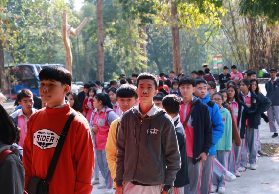 ภาพกิจกรรม คณะวิทยาศาสตร์และเทคโนโลยี จัดโครงการ ECY-CAMP (Environmental Conservation Youth Camp)“ค่ายพัฒนาศักยภาพการเรียนรู้ของนักเรียนด้านวิทยาศาสตร์และสิ่งแวดล้อม