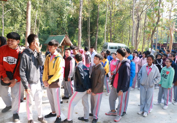 ภาพกิจกรรม คณะวิทยาศาสตร์และเทคโนโลยี จัดโครงการ ECY-CAMP (Environmental Conservation Youth Camp)“ค่ายพัฒนาศักยภาพการเรียนรู้ของนักเรียนด้านวิทยาศาสตร์และสิ่งแวดล้อม