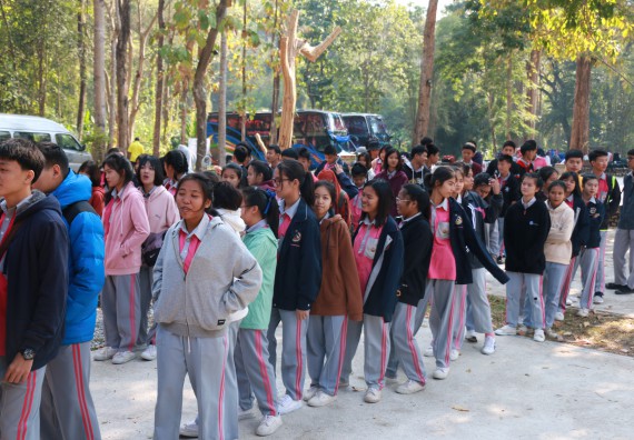 ภาพกิจกรรม คณะวิทยาศาสตร์และเทคโนโลยี จัดโครงการ ECY-CAMP (Environmental Conservation Youth Camp)“ค่ายพัฒนาศักยภาพการเรียนรู้ของนักเรียนด้านวิทยาศาสตร์และสิ่งแวดล้อม
