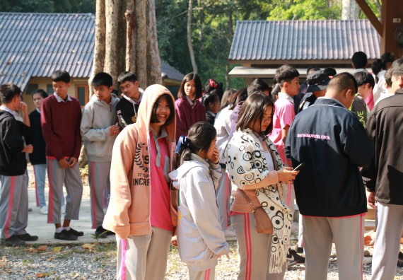 ภาพกิจกรรม คณะวิทยาศาสตร์และเทคโนโลยี จัดโครงการ ECY-CAMP (Environmental Conservation Youth Camp)“ค่ายพัฒนาศักยภาพการเรียนรู้ของนักเรียนด้านวิทยาศาสตร์และสิ่งแวดล้อม