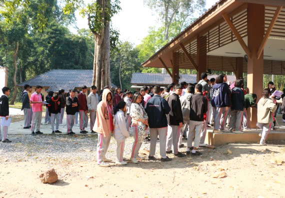 ภาพกิจกรรม คณะวิทยาศาสตร์และเทคโนโลยี จัดโครงการ ECY-CAMP (Environmental Conservation Youth Camp)“ค่ายพัฒนาศักยภาพการเรียนรู้ของนักเรียนด้านวิทยาศาสตร์และสิ่งแวดล้อม