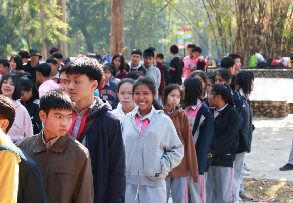 ภาพกิจกรรม คณะวิทยาศาสตร์และเทคโนโลยี จัดโครงการ ECY-CAMP (Environmental Conservation Youth Camp)“ค่ายพัฒนาศักยภาพการเรียนรู้ของนักเรียนด้านวิทยาศาสตร์และสิ่งแวดล้อม