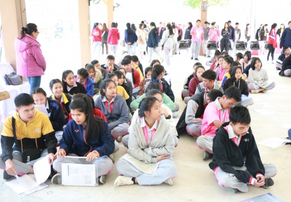 ภาพกิจกรรม คณะวิทยาศาสตร์และเทคโนโลยี จัดโครงการ ECY-CAMP (Environmental Conservation Youth Camp)“ค่ายพัฒนาศักยภาพการเรียนรู้ของนักเรียนด้านวิทยาศาสตร์และสิ่งแวดล้อม