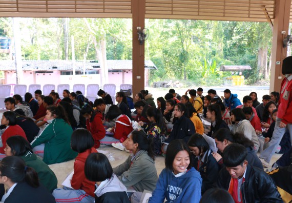 ภาพกิจกรรม คณะวิทยาศาสตร์และเทคโนโลยี จัดโครงการ ECY-CAMP (Environmental Conservation Youth Camp)“ค่ายพัฒนาศักยภาพการเรียนรู้ของนักเรียนด้านวิทยาศาสตร์และสิ่งแวดล้อม