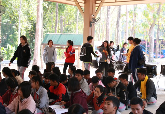 ภาพกิจกรรม คณะวิทยาศาสตร์และเทคโนโลยี จัดโครงการ ECY-CAMP (Environmental Conservation Youth Camp)“ค่ายพัฒนาศักยภาพการเรียนรู้ของนักเรียนด้านวิทยาศาสตร์และสิ่งแวดล้อม