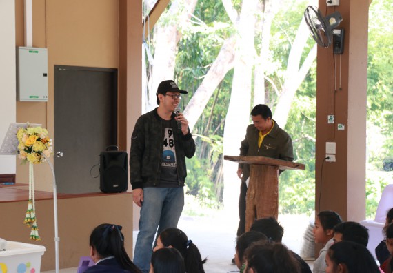 ภาพกิจกรรม คณะวิทยาศาสตร์และเทคโนโลยี จัดโครงการ ECY-CAMP (Environmental Conservation Youth Camp)“ค่ายพัฒนาศักยภาพการเรียนรู้ของนักเรียนด้านวิทยาศาสตร์และสิ่งแวดล้อม