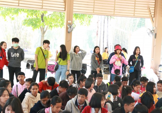 ภาพกิจกรรม คณะวิทยาศาสตร์และเทคโนโลยี จัดโครงการ ECY-CAMP (Environmental Conservation Youth Camp)“ค่ายพัฒนาศักยภาพการเรียนรู้ของนักเรียนด้านวิทยาศาสตร์และสิ่งแวดล้อม