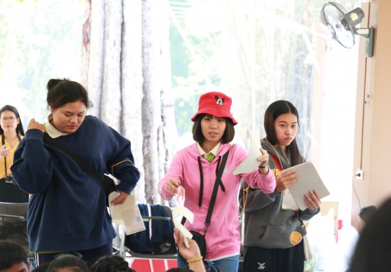 ภาพกิจกรรม คณะวิทยาศาสตร์และเทคโนโลยี จัดโครงการ ECY-CAMP (Environmental Conservation Youth Camp)“ค่ายพัฒนาศักยภาพการเรียนรู้ของนักเรียนด้านวิทยาศาสตร์และสิ่งแวดล้อม