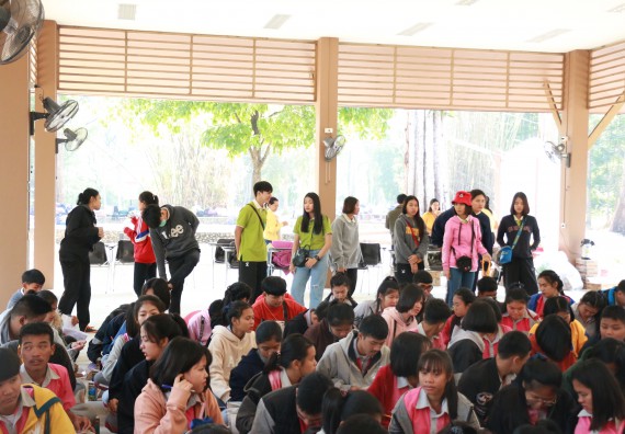 ภาพกิจกรรม คณะวิทยาศาสตร์และเทคโนโลยี จัดโครงการ ECY-CAMP (Environmental Conservation Youth Camp)“ค่ายพัฒนาศักยภาพการเรียนรู้ของนักเรียนด้านวิทยาศาสตร์และสิ่งแวดล้อม