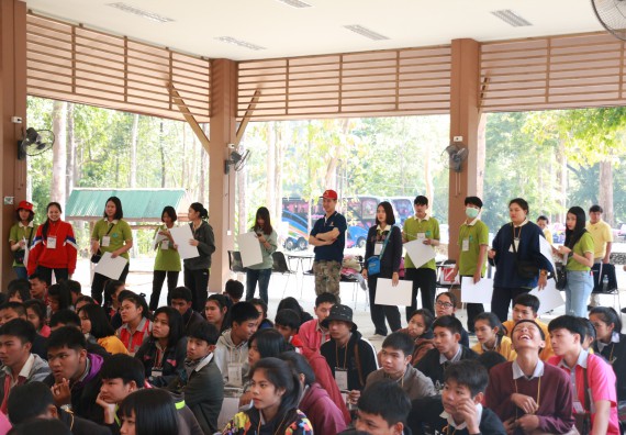 ภาพกิจกรรม คณะวิทยาศาสตร์และเทคโนโลยี จัดโครงการ ECY-CAMP (Environmental Conservation Youth Camp)“ค่ายพัฒนาศักยภาพการเรียนรู้ของนักเรียนด้านวิทยาศาสตร์และสิ่งแวดล้อม
