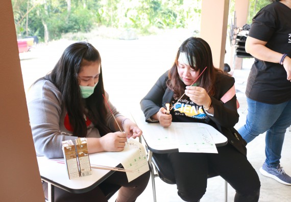 ภาพกิจกรรม คณะวิทยาศาสตร์และเทคโนโลยี จัดโครงการ ECY-CAMP (Environmental Conservation Youth Camp)“ค่ายพัฒนาศักยภาพการเรียนรู้ของนักเรียนด้านวิทยาศาสตร์และสิ่งแวดล้อม