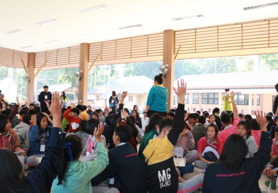 ภาพกิจกรรม คณะวิทยาศาสตร์และเทคโนโลยี จัดโครงการ ECY-CAMP (Environmental Conservation Youth Camp)“ค่ายพัฒนาศักยภาพการเรียนรู้ของนักเรียนด้านวิทยาศาสตร์และสิ่งแวดล้อม