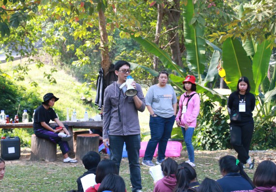 ภาพกิจกรรม คณะวิทยาศาสตร์และเทคโนโลยี จัดโครงการ ECY-CAMP (Environmental Conservation Youth Camp)“ค่ายพัฒนาศักยภาพการเรียนรู้ของนักเรียนด้านวิทยาศาสตร์และสิ่งแวดล้อม