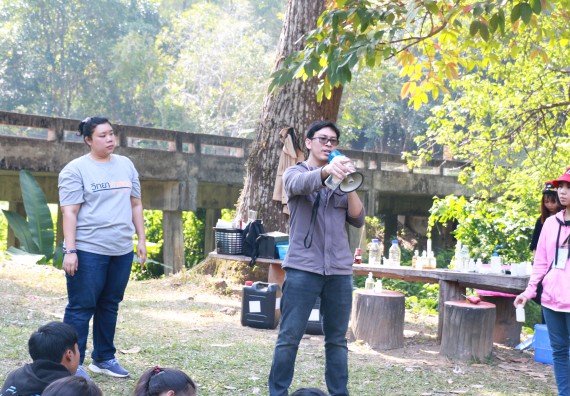 ภาพกิจกรรม คณะวิทยาศาสตร์และเทคโนโลยี จัดโครงการ ECY-CAMP (Environmental Conservation Youth Camp)“ค่ายพัฒนาศักยภาพการเรียนรู้ของนักเรียนด้านวิทยาศาสตร์และสิ่งแวดล้อม