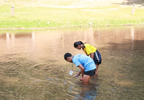 ภาพกิจกรรม คณะวิทยาศาสตร์และเทคโนโลยี จัดโครงการ ECY-CAMP (Environmental Conservation Youth Camp)“ค่ายพัฒนาศักยภาพการเรียนรู้ของนักเรียนด้านวิทยาศาสตร์และสิ่งแวดล้อม
