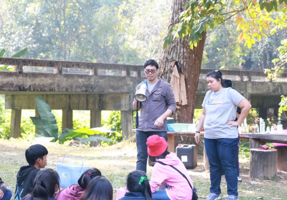 ภาพกิจกรรม คณะวิทยาศาสตร์และเทคโนโลยี จัดโครงการ ECY-CAMP (Environmental Conservation Youth Camp)“ค่ายพัฒนาศักยภาพการเรียนรู้ของนักเรียนด้านวิทยาศาสตร์และสิ่งแวดล้อม