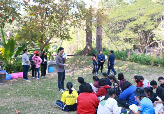 ภาพกิจกรรม คณะวิทยาศาสตร์และเทคโนโลยี จัดโครงการ ECY-CAMP (Environmental Conservation Youth Camp)“ค่ายพัฒนาศักยภาพการเรียนรู้ของนักเรียนด้านวิทยาศาสตร์และสิ่งแวดล้อม