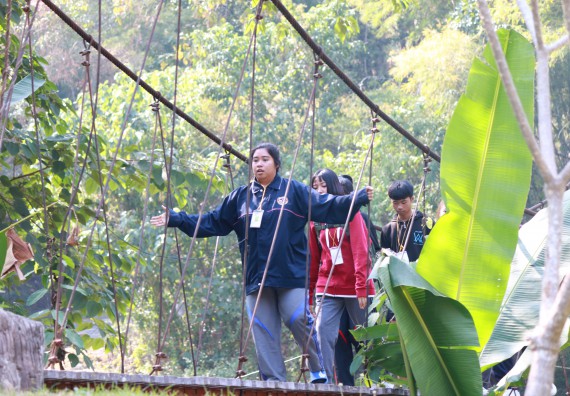 ภาพกิจกรรม คณะวิทยาศาสตร์และเทคโนโลยี จัดโครงการ ECY-CAMP (Environmental Conservation Youth Camp)“ค่ายพัฒนาศักยภาพการเรียนรู้ของนักเรียนด้านวิทยาศาสตร์และสิ่งแวดล้อม