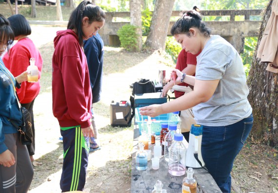 ภาพกิจกรรม คณะวิทยาศาสตร์และเทคโนโลยี จัดโครงการ ECY-CAMP (Environmental Conservation Youth Camp)“ค่ายพัฒนาศักยภาพการเรียนรู้ของนักเรียนด้านวิทยาศาสตร์และสิ่งแวดล้อม